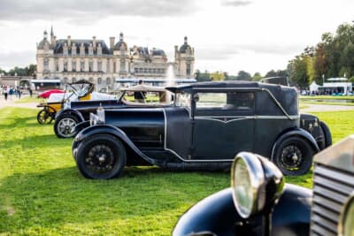 1928年式のタイプ44 フェイク カブリオレ ラブルデットが「未修復車・戦前」部門で優勝を果たした