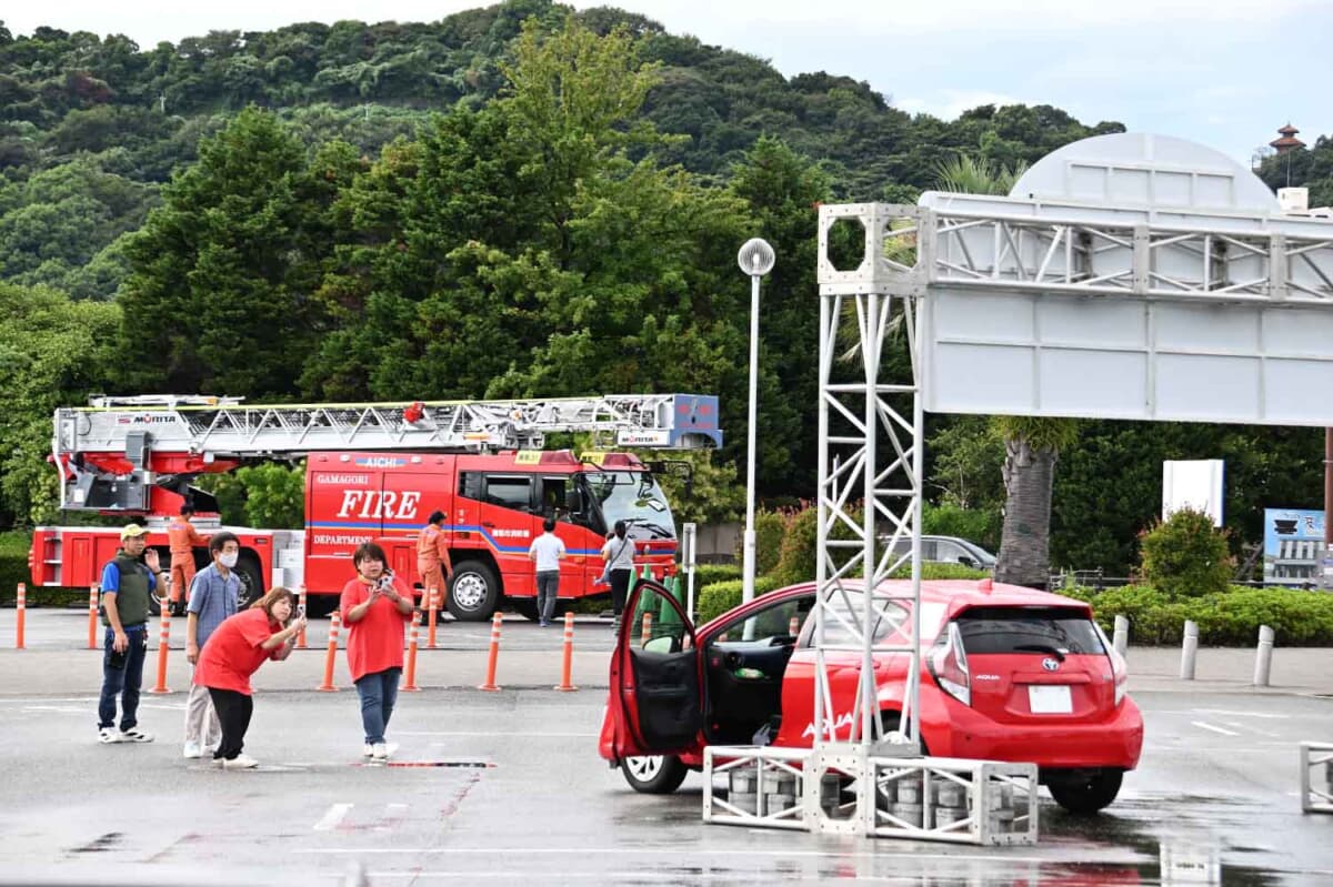 前回、今回ともに予定数100台を上回るエントリーを集めた「パワステがまごおり」のスカベンジャーラリー。地元のお土産なども充実で人気の高いものとなっている