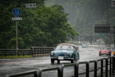 2日目のスタート時より降り始めた雨が本格的になってきた帰路、これもこの年の思い出として記憶に残るはず