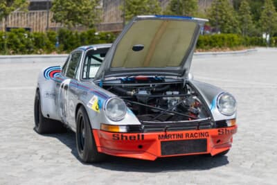 9万ポンド（邦貨換算約1668万円）で落札されたポルシェ「911カレラRSRレプリカ」（C）Bonhams