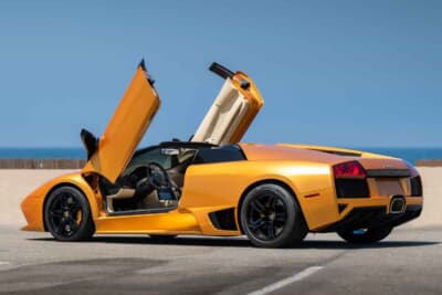 135万2500ドル（邦貨換算約1億9782万円）で落札されたランボルギーニ「ムルシエラゴ LP640ロードスター」（C）Courtesy of RM Sotheby's