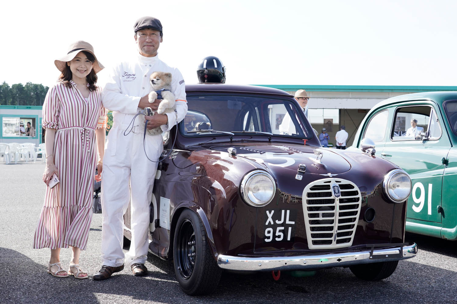 愛車「ミニ」が炎上してオースティン「A30」を増車！ FR＆FFの英国旧車2台体制で楽しむカーライフとは…レースやラリーを堪能してます