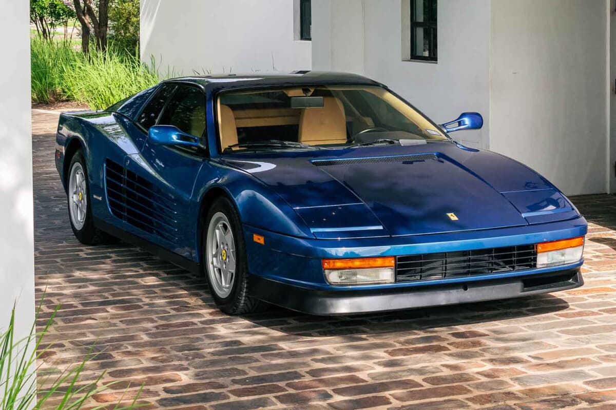 26万8800ドル（邦貨換算約4030万円）で落札されたフェラーリ「テスタロッサ」（C）Courtesy of RM Sotheby's