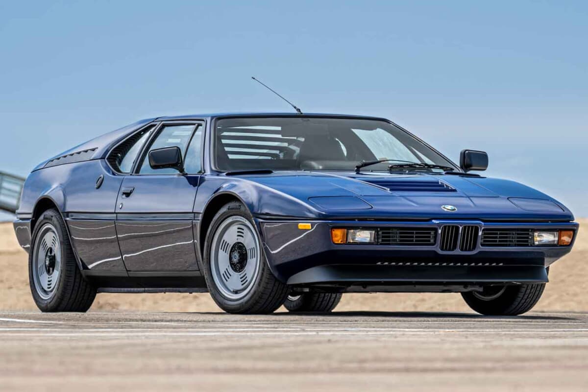 51万6500ドル（邦貨換算約7555万円）で落札されたBMW「M1」（C）Courtesy of RM Sotheby's