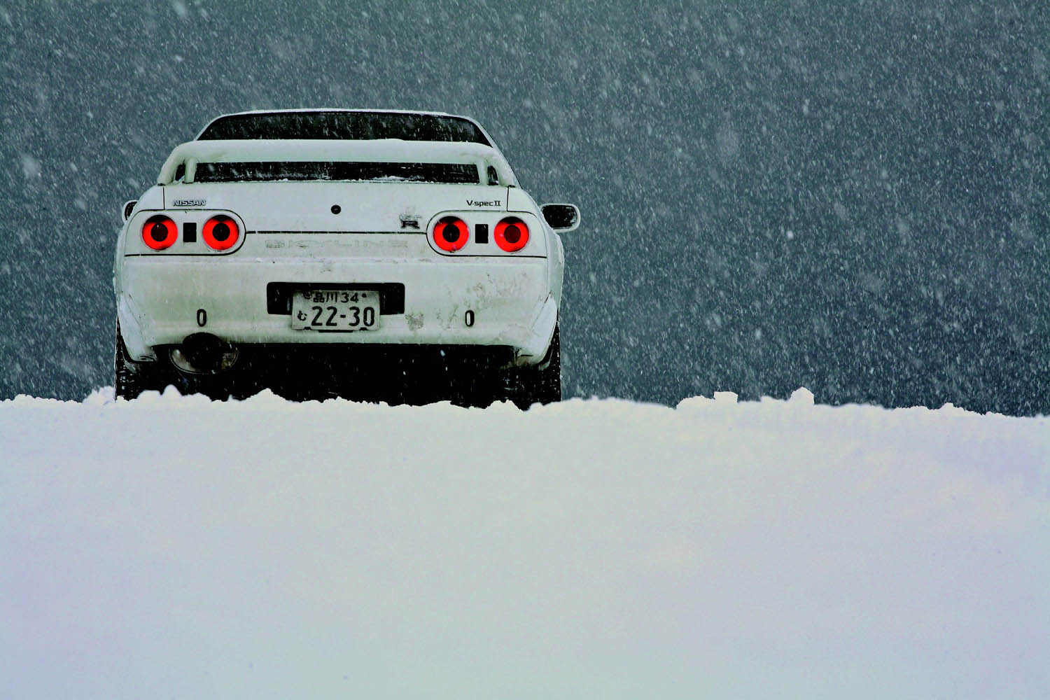 雪とR32