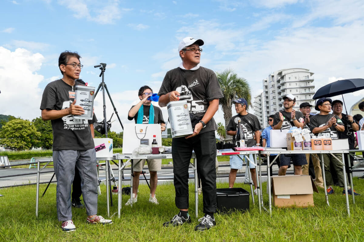 抽選によるプレゼント大会も行われた