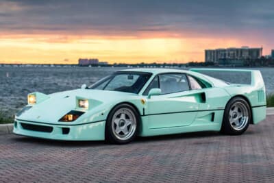 179万2500ドル（邦貨換算約2億6500万円）で落札されたフェラーリ「F40」（C）Courtesy of RM Sotheby's