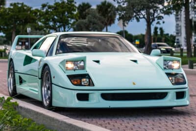 179万2500ドル（邦貨換算約2億6500万円）で落札されたフェラーリ「F40」（C）Courtesy of RM Sotheby's