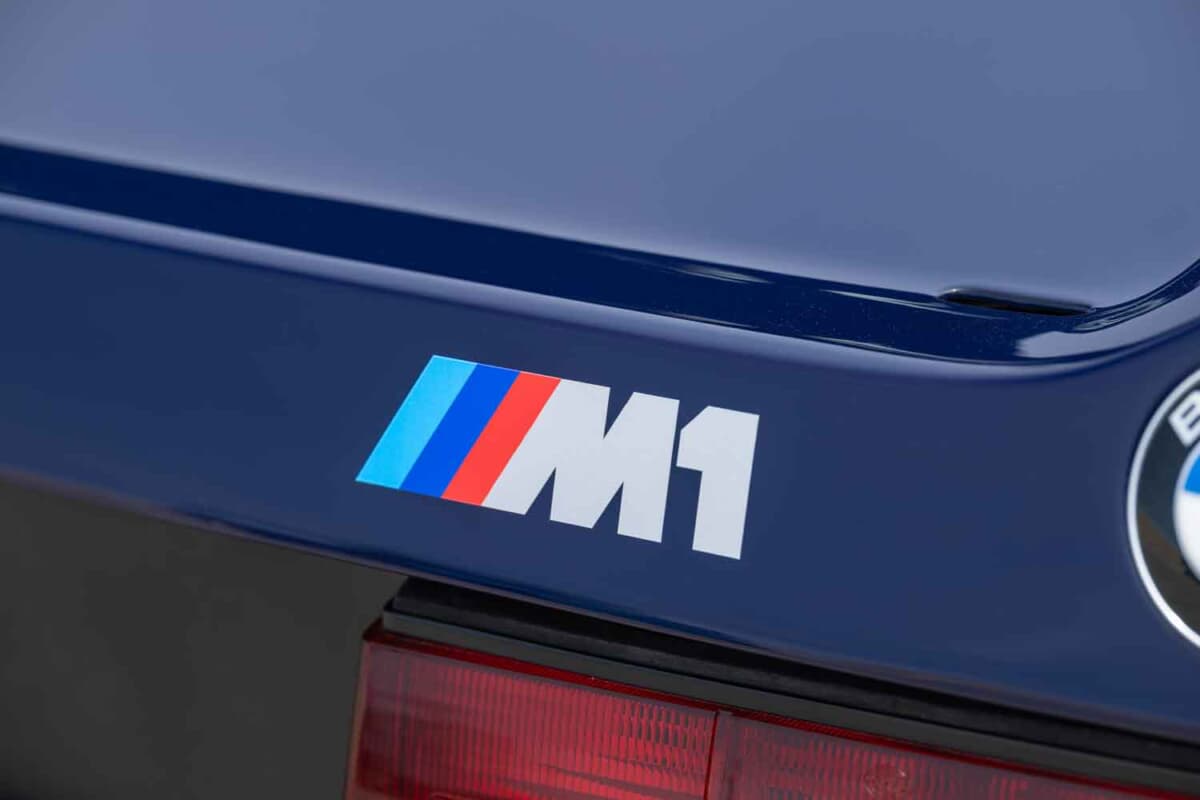 51万6500ドル（邦貨換算約7555万円）で落札されたBMW「M1」（C）Courtesy of RM Sotheby's