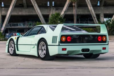 179万2500ドル（邦貨換算約2億6500万円）で落札されたフェラーリ「F40」（C）Courtesy of RM Sotheby's