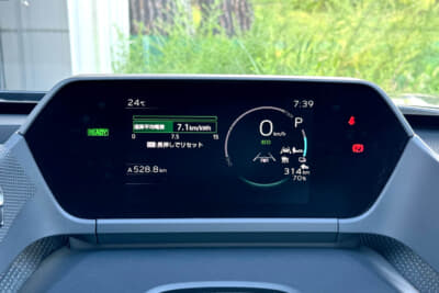 道の駅の50kW充電器で70%まで復活した