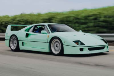 179万2500ドル（邦貨換算約2億6500万円）で落札されたフェラーリ「F40」（C）Courtesy of RM Sotheby's