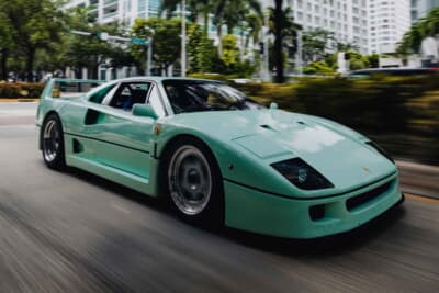 179万2500ドル（邦貨換算約2億6500万円）で落札されたフェラーリ「F40」（C）Courtesy of RM Sotheby's