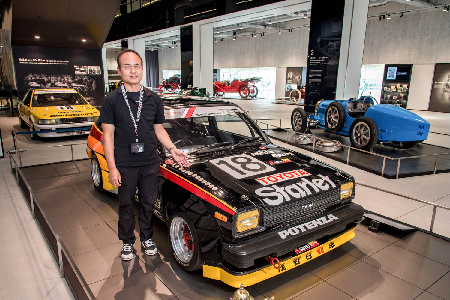 懐かしの「スターレット」「レビン」「サニー」レースカーに会える