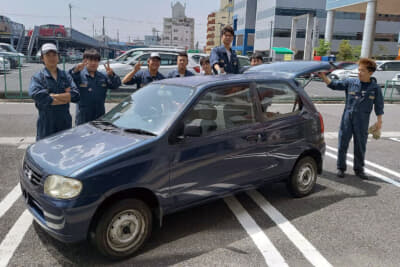 東北660シリーズへの参戦が決まり、すぐにベース車をゲットした。塗装こそ剥げている箇所もあるがコンディションは上々だ