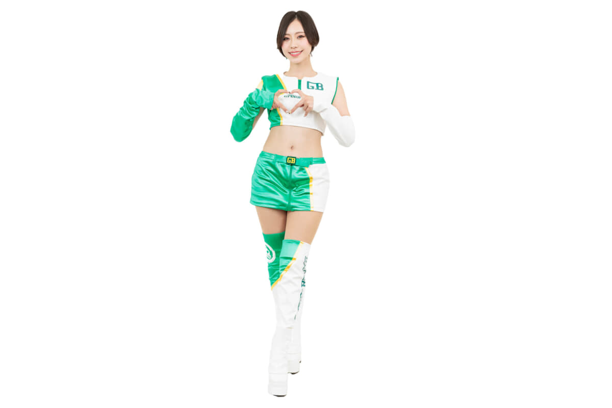 埼玉GreenBraveサポーターズの有栖未桜さん