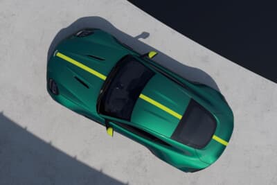 アストンマーティン ヴァンテージ AMV24エディション：レースカーにインスパイアされたライムをアクセントカラーに採用