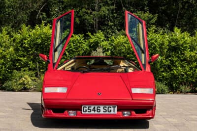 落札はされたが価格不明のランボルギーニ「カウンタック 25th アニバーサリー」（C）Bonhams