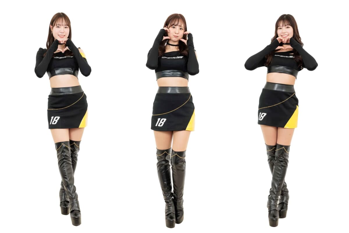 左からHONEYSの前田星奈さん、安田七奈さん、阿比留あんなさん