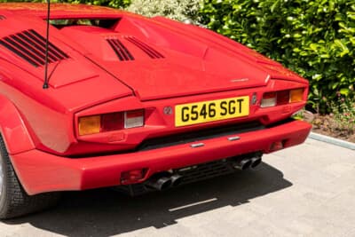 落札はされたが価格不明のランボルギーニ「カウンタック 25th アニバーサリー」（C）Bonhams