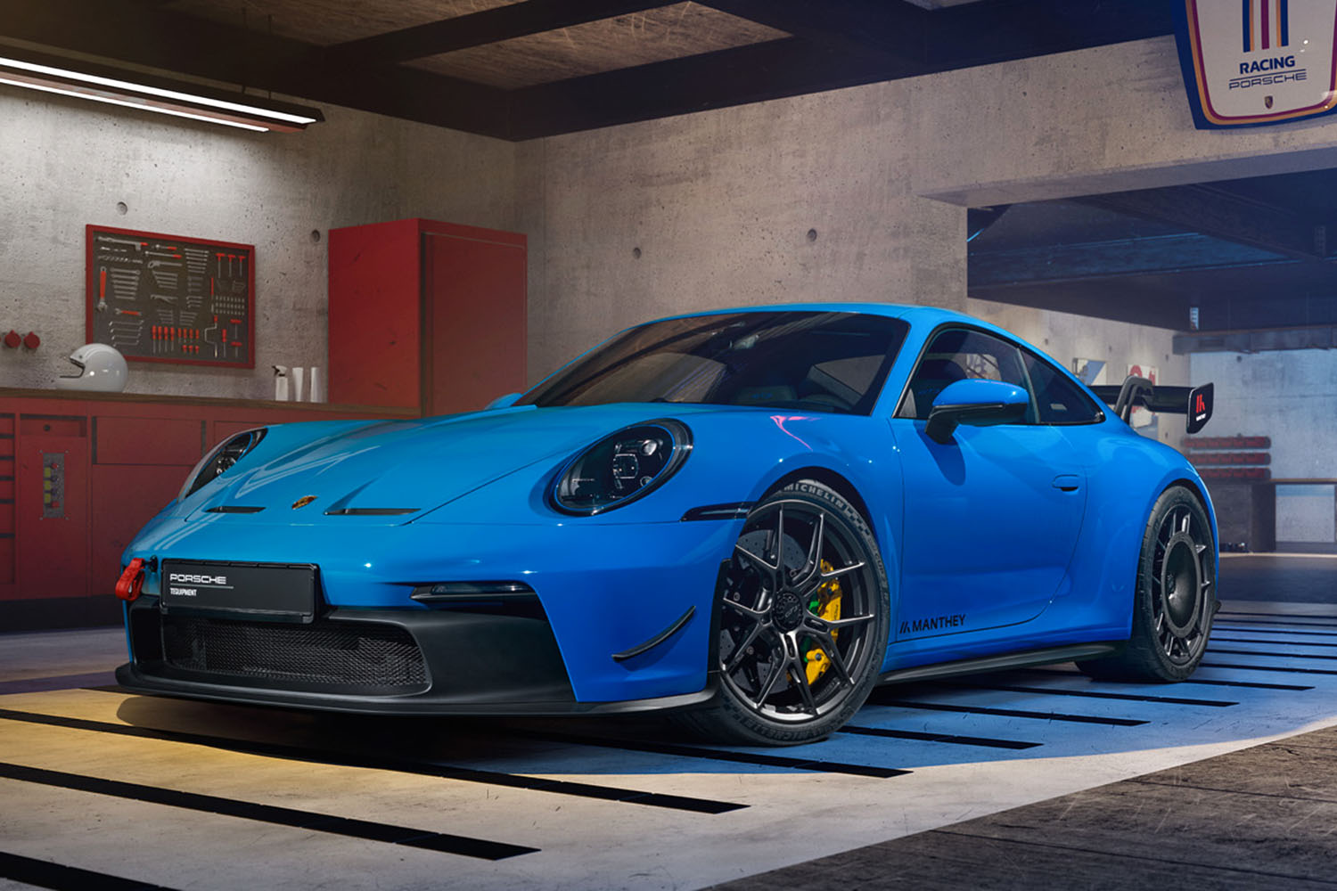 装着するだけで確実にタイムアップする「ポルシェ マンタイ