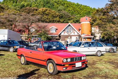 E30はカブリオレからツーリングまで多彩なボディタイプが集まった