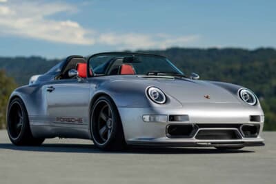 121万5000ドル（邦貨換算約1億7771万円）で落札されたポルシェ「911 スピードスター リマスター byグンター・ヴェルクス」（C）Courtesy of RM Sotheby's