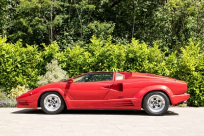 落札はされたが価格不明のランボルギーニ「カウンタック 25th アニバーサリー」（C）Bonhams