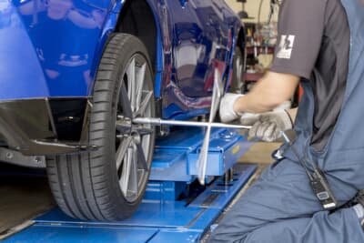 ピット作業はおそらく日本一といっていいくらいの短時間であるという