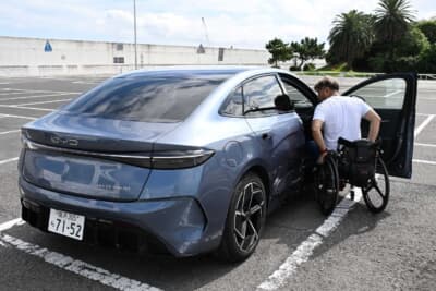 BYD シール：車いすからの移乗では気になる部分でもあった