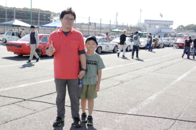 「今日は楽しかった、次も連れてきてね」と息子の巧くん