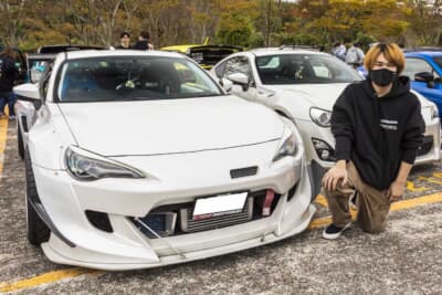 オーナーのこーきさんと愛車のトヨタ「86」