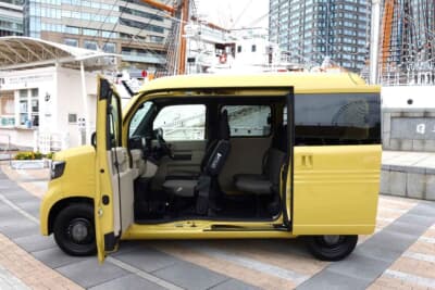 ホンダ N-VAN e:：ホンダの新型軽商用EVとして2024年10月10日に発売された