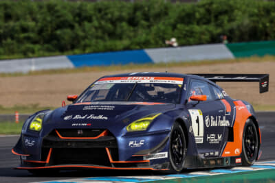 1号車 HELM MOTORSPORTS GTR GT3はもてぎラウンドでは惜しくも2位だった