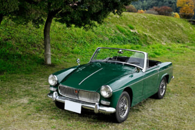 MG ミジェット Mk-II：1961年にデビューしたミジェットは1979年まで生産された