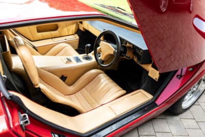 落札はされたが価格不明のランボルギーニ「カウンタック 25th アニバーサリー」（C）Bonhams