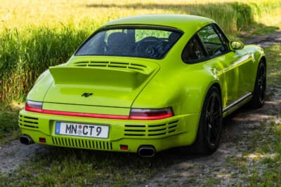 115万2500ユーロ（邦貨換算約1億9269万円）で落札されたRUF「SCR2018」（C）Courtesy of RM Sotheby's