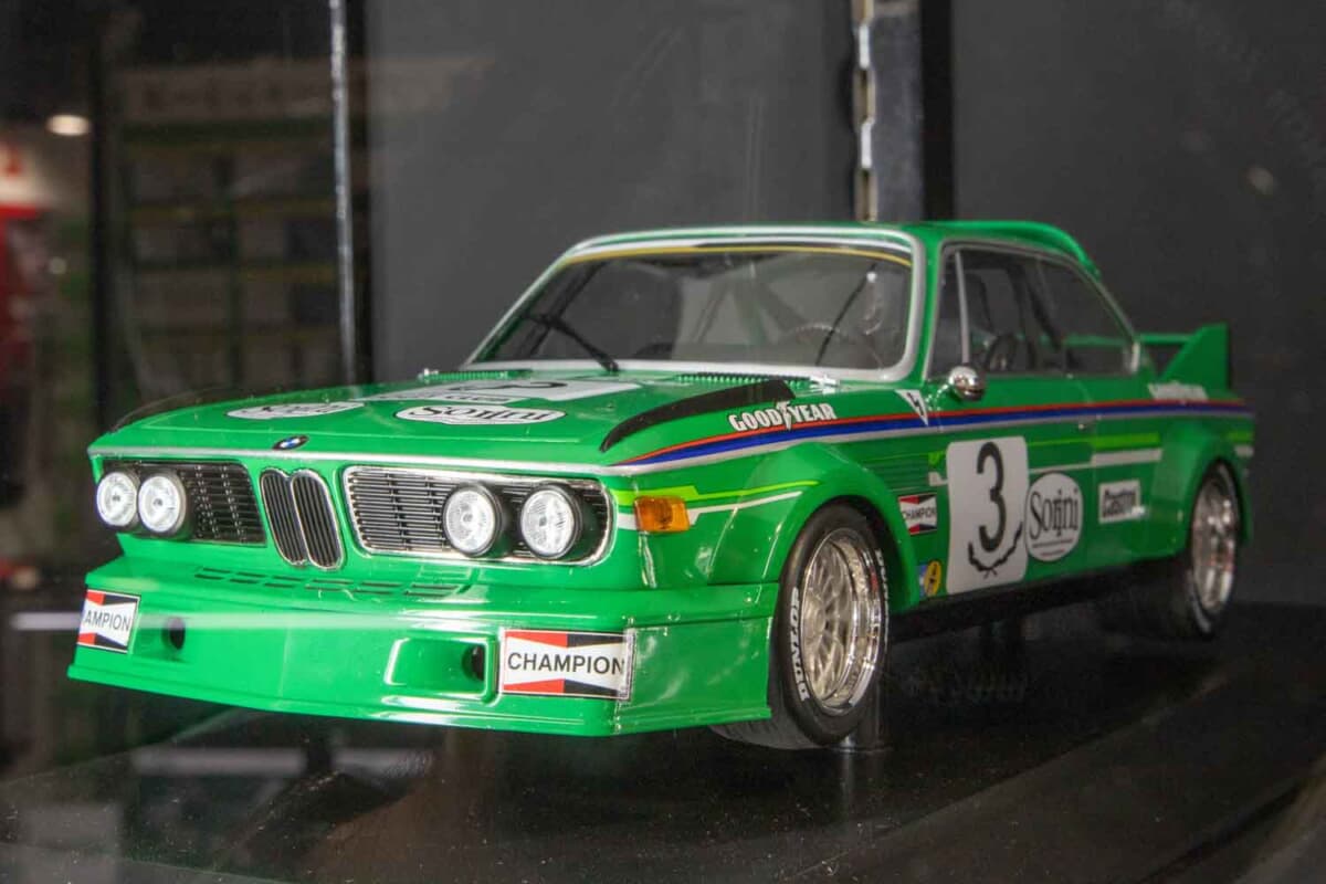 ミニチャンプス：1/18スケール BMW 3.0 CSL SORINI #3 BRNO 1978ウィナー