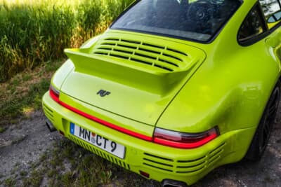 115万2500ユーロ（邦貨換算約1億9269万円）で落札されたRUF「SCR2018」（C）Courtesy of RM Sotheby's