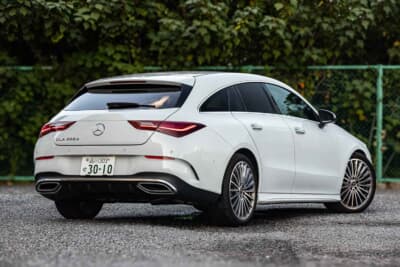 メルセデス・ベンツ CLA 200 d シューティングブレーク：思わず美しい……と声が漏れるスタイリング