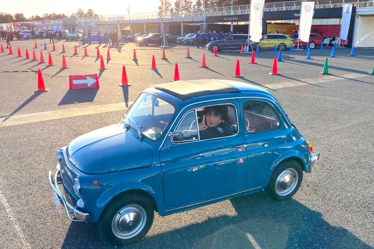 2021年の日本カー・オブ・ザ・イヤー10ベストカー試乗会にもゴブジ号を連れ出した