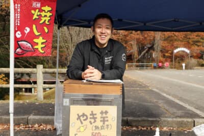 茨城県鉾田市から全評判の焼き芋屋「小太郎ブランド」も参加