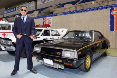 1981年式の日産 スカイラインGT-ESとオーナーの佐々木 聡さん