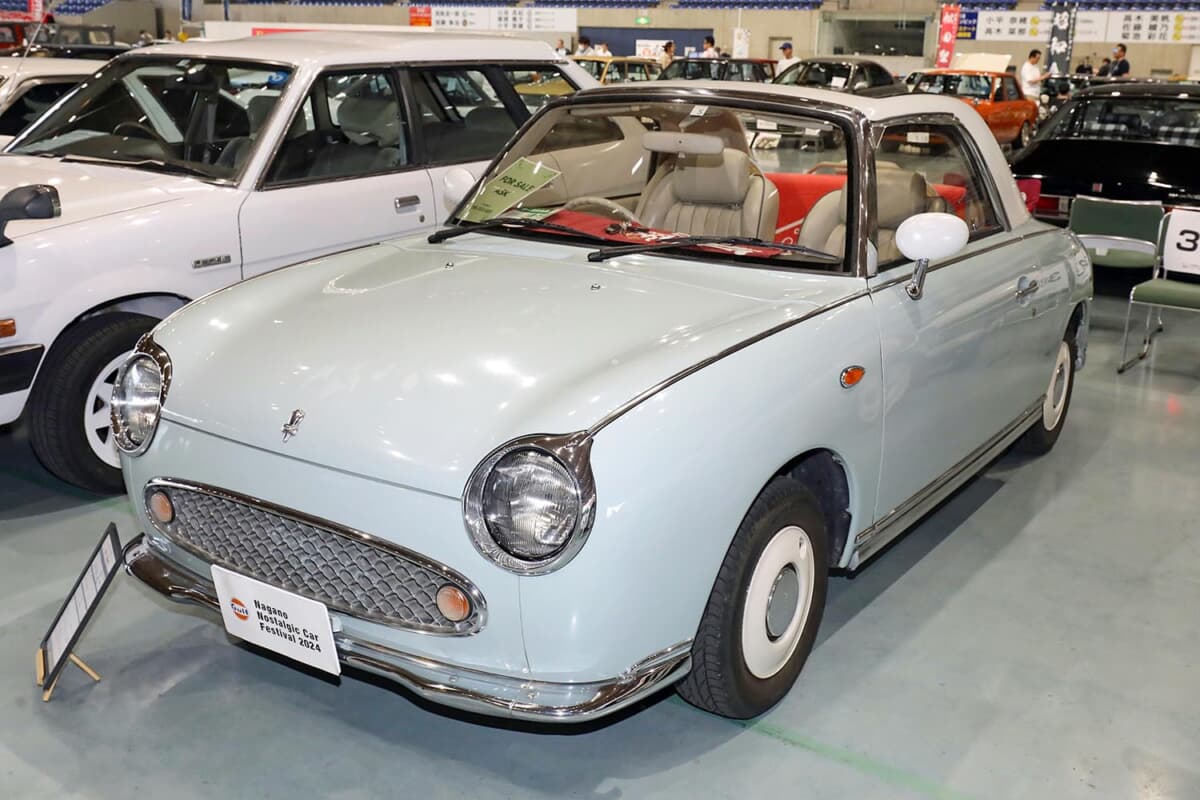 日産 フィガロ：パイクカーシリーズ4作目となる末っ子モデルとして登場した