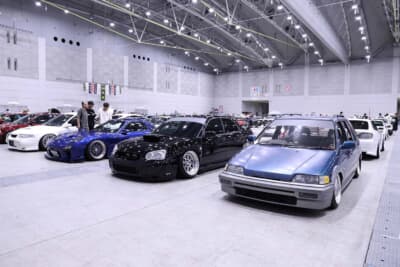 C.C.C Create a Car Cultureには多様な車種が200台ほどエントリー