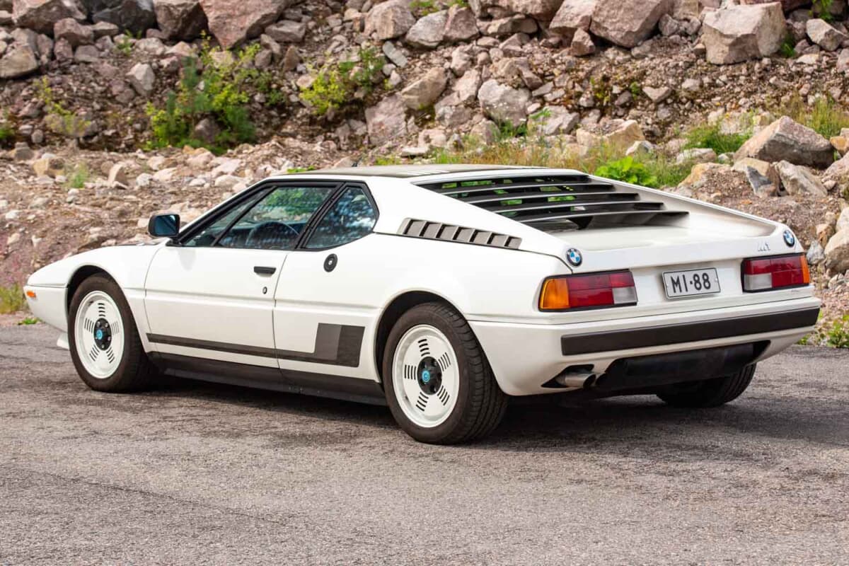 47万7500ユーロ（邦貨換算約7699万円）で落札されたBMW「M1」（C）Courtesy of RM Sotheby's