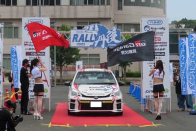 2020年の丹後ラリーが初全日本ラリー。2位表彰台でした！