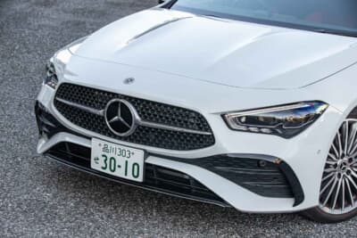 メルセデス・ベンツ CLA 200 d シューティングブレーク：ひと目でメルセデス・ベンツとわかるフロントマスク