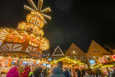 この日も夕食前にクリスマスマーケットをぐるりと1周