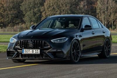 ブラバス 730（AMG C 63 S E Performance）：フロントスポイラー、エアアウトレットなど空力を意識したパーツを装着